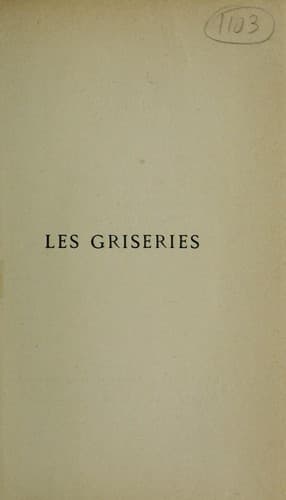 Tapa de Les Griseries