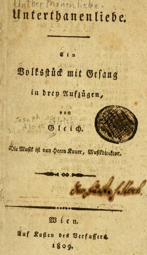 Tapa de Unterthanenliebe