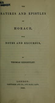 Tapa de The satires and epistles