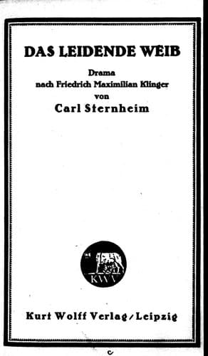 Tapa de Das leidende Weib