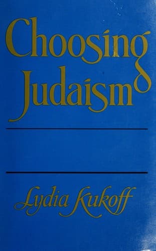 Tapa de Choosing Judaism