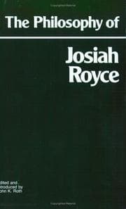 Tapa de The philosophy of Josiah Royce