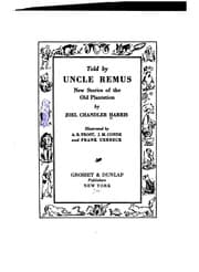 Tapa de Told by Uncle Remus
