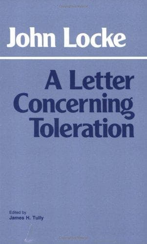 Tapa de A Letter Concerning Toleration