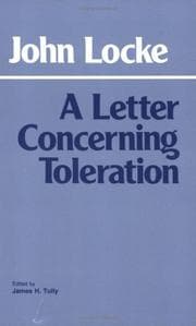 Tapa de A Letter Concerning Toleration