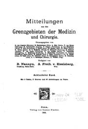 Tapa de Mitteilungen aus den Grenzgebieten der Medizin und Chirurgie
