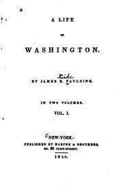 Tapa de A Life of Washington