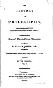 Tapa de The History of Philosophy