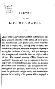 Tapa de Cowper: Illustrated by a Series of Views in Or Near the Park of Weston-Underwood, Bucks