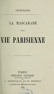 Tapa de La mascarade de la vie parisienne