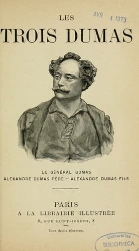 Tapa de Les trois Dumas
