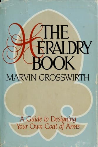 Tapa de The heraldry book
