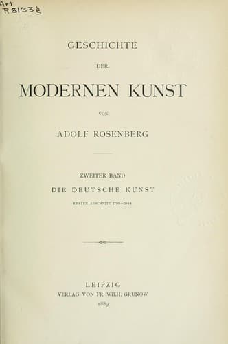 Tapa de Geschichte der modernen Kunst