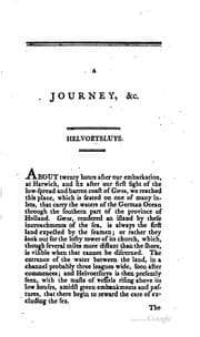 Tapa de A journey made in the summer of 1794, through Holland and the western frontier of Germany, with a return down the Rhine