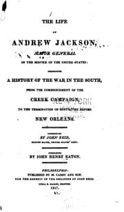 Tapa de The Life of Andrew Jackson: Major-general in the Service of the United States