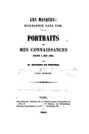 Tapa de Les masques: biographie sans nom
