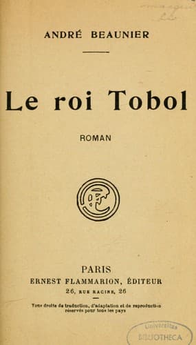 Tapa de Le roi Tobol