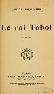 Tapa de Le roi Tobol