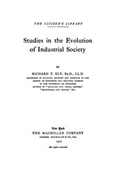 Tapa de Studies in the evolution of industrial society