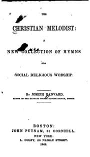 Tapa de The Christian Melodist: A New Collection of Hymns for Social Religious Worship