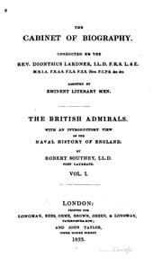 Tapa de The British admirals