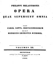 Tapa de Philippi Melanthonis Opera quae supersunt omnia