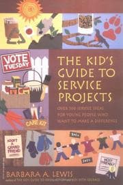 Tapa de The kid's guide to service projects