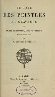 Tapa de Le livre des peintres et graveurs
