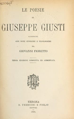 Tapa de Le poesie