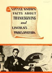 Tapa de Little known facts about Thanksgiving and Lincoln's proclamation