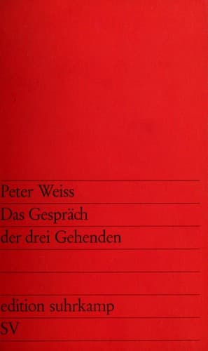 Tapa de Das Gespräch der drei Gehenden