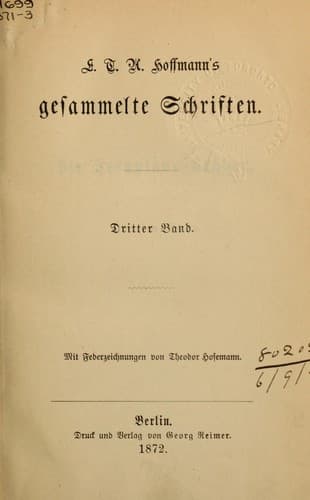 Tapa de Gesammelte Schriften