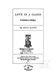 Tapa de Love in a Cloud: A Comedy in Filigree