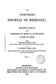 Tapa de The Northern Journal of Medicine: A Monthly Survey of the Progress of Medical Knowledge at Home ...