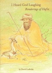 Tapa de I heard God laughing : renderings of Hafiz