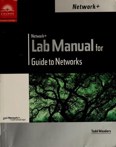 Tapa de Network+ Guide to Networks (Lab Manual)