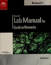 Tapa de Network+ Guide to Networks (Lab Manual)