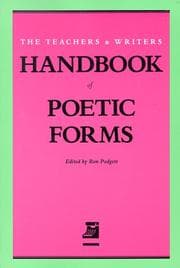 Tapa de Handbook of Poetic Forms