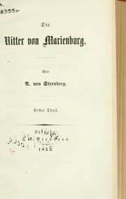 Tapa de Die Ritter von Marienburg