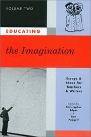 Tapa de Educating the imagination