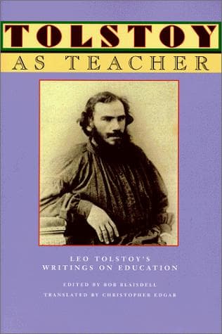 Tapa de Tolstoy As Teacher