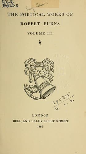Tapa de Poetical works
