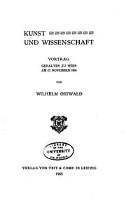 Tapa de Kunst und Wissenschaft..