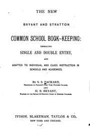 Tapa de The new Bryant and Stratton common school book-keeping