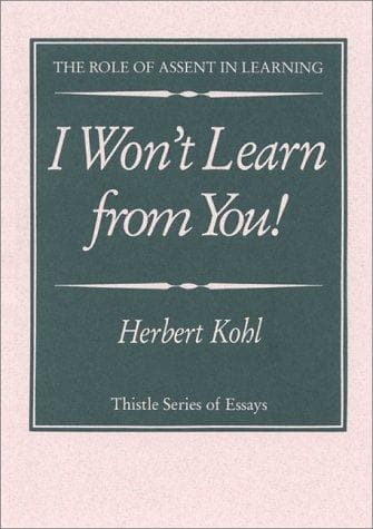 Tapa de I Won't Learn from You!