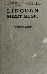 Tapa de Lincoln sheet music