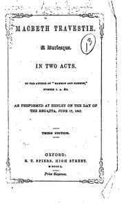 Tapa de Macbeth