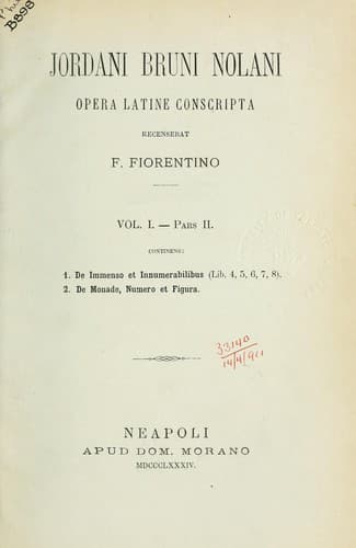 Tapa de Opera Latine conscripta