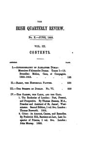 Tapa de The Irish Quarterly Review