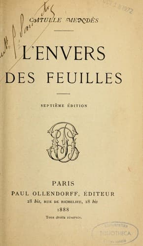 Tapa de L'envers des feuilles